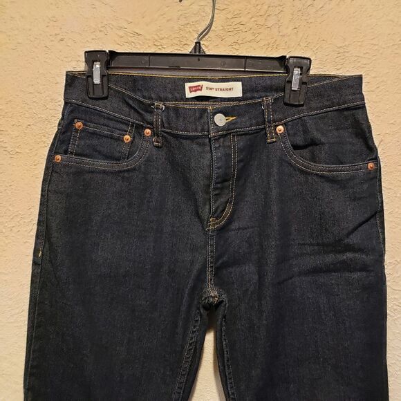 Levi's Women's 514 Jean Regular Fit Straight Leg  W29 x L29 18 Reg - Picture 4 of 11